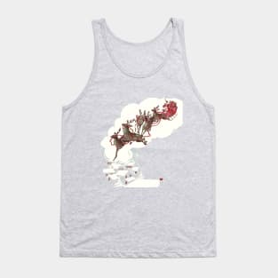 Vintage Santa Claus on Christmas Eve Tank Top